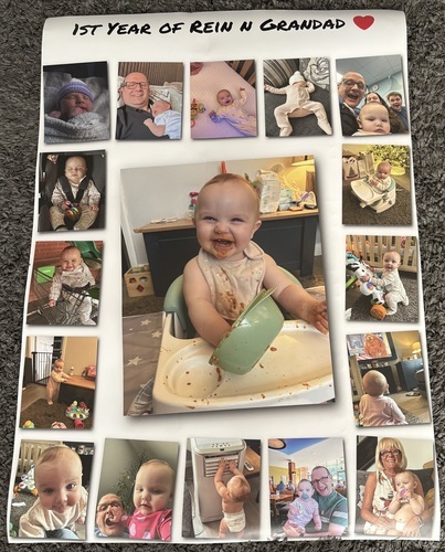 Kundenfoto von Daryl für Bewertung Druck Fotocollage Poster 28x40"
