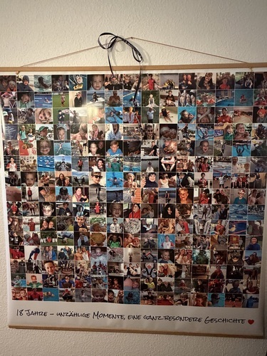 Kundenfoto von Simone für Bewertung Druck Fotocollage Poster 120x120cm