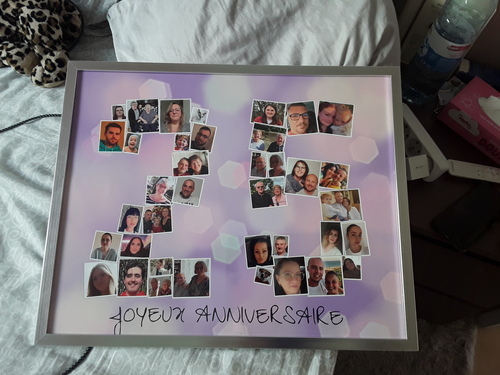 Kundenfoto von Sophie für Bewertung Druck Fotocollage Poster 50x40cm